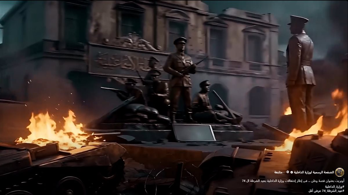 قصة وطن في إحتفالات وزارة الداخلية بعيد الشرطة الـ 74