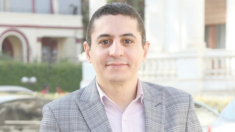 الكاتب الصحفى إيهاب محروس، سكرتير الهيئة الوفدية لحزب الوفد