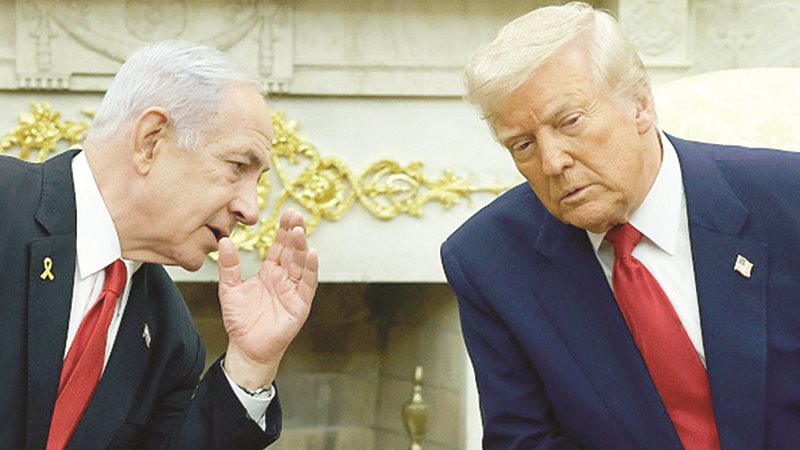 ترامب ونتنياهو&nbsp;