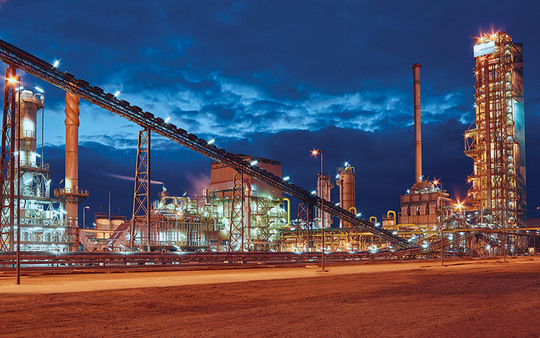 مصر تمتلك مصانع صلب متكاملة عالمية هى الأولى برعاية الدولة المصرية&nbsp;