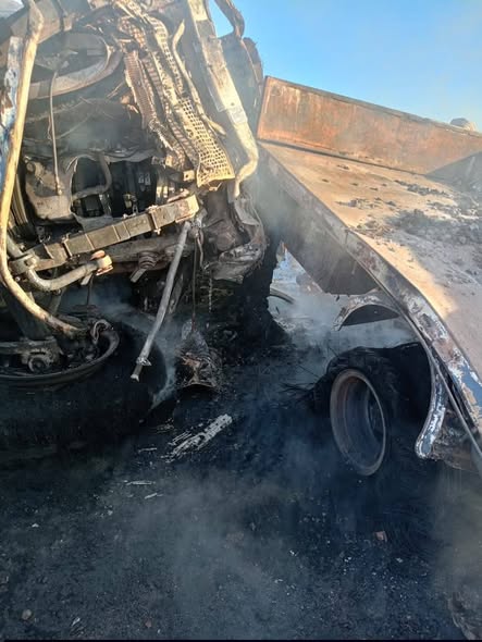 مصرع 4 سودانيين في حادث تصادم بين سيارتي نقل