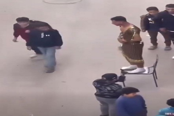 إجبار شاب على ارتداء بدلة رقص في القليوبية