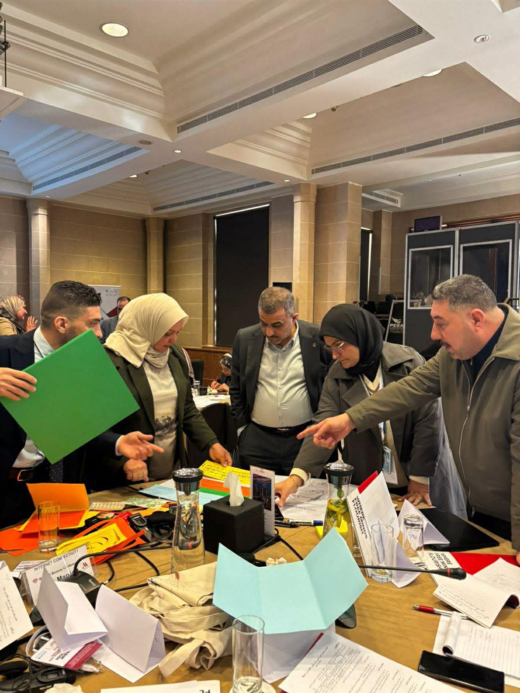 جانب من ورشة العمل