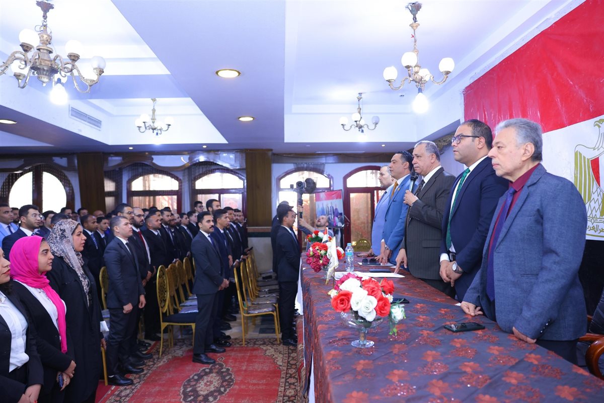 جلسة حلف اليمين للمحامين الجدد