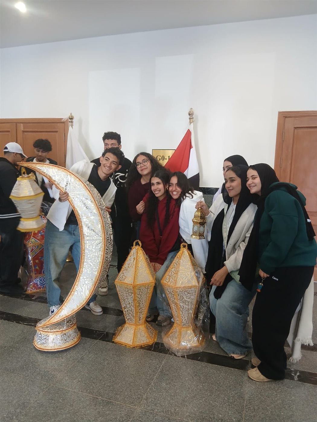 أجواء رمضانية بجامعة القاهرة الأهلية&nbsp;