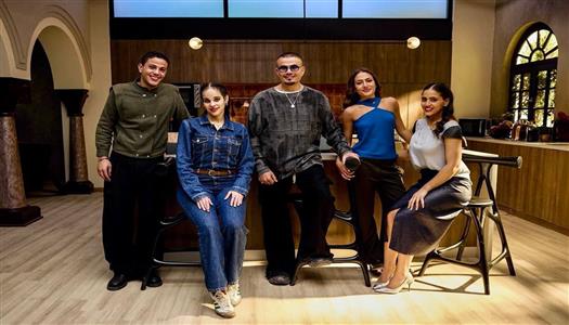 إعلان عمرو دياب وأولاده