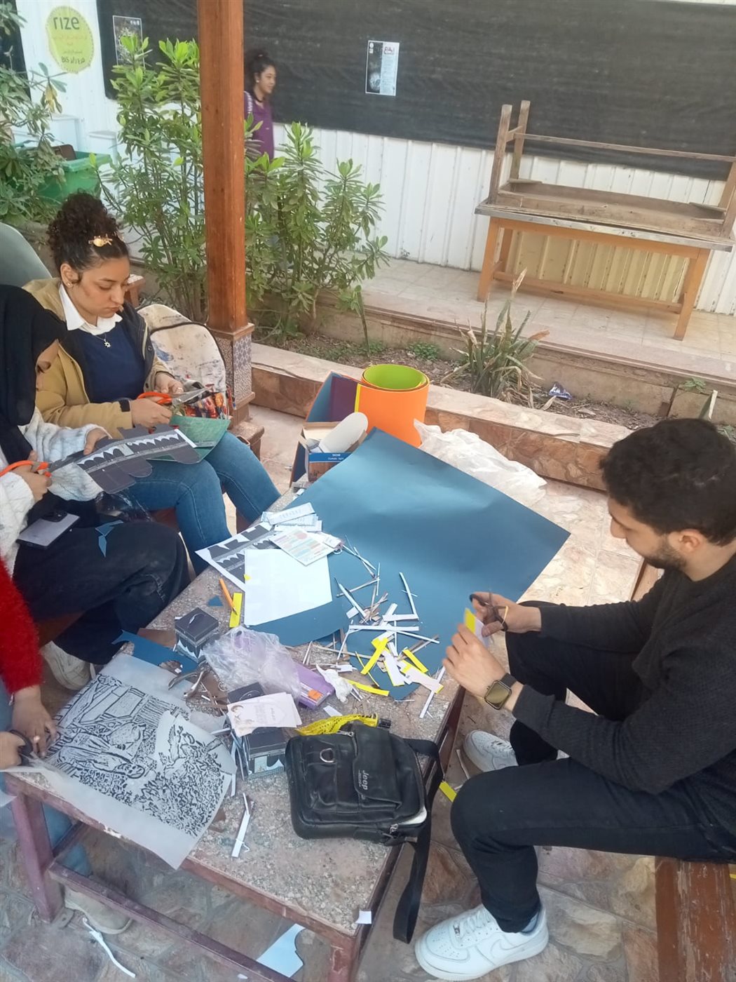 أسبوع محو الأمية بجامعة العاصمة&nbsp;