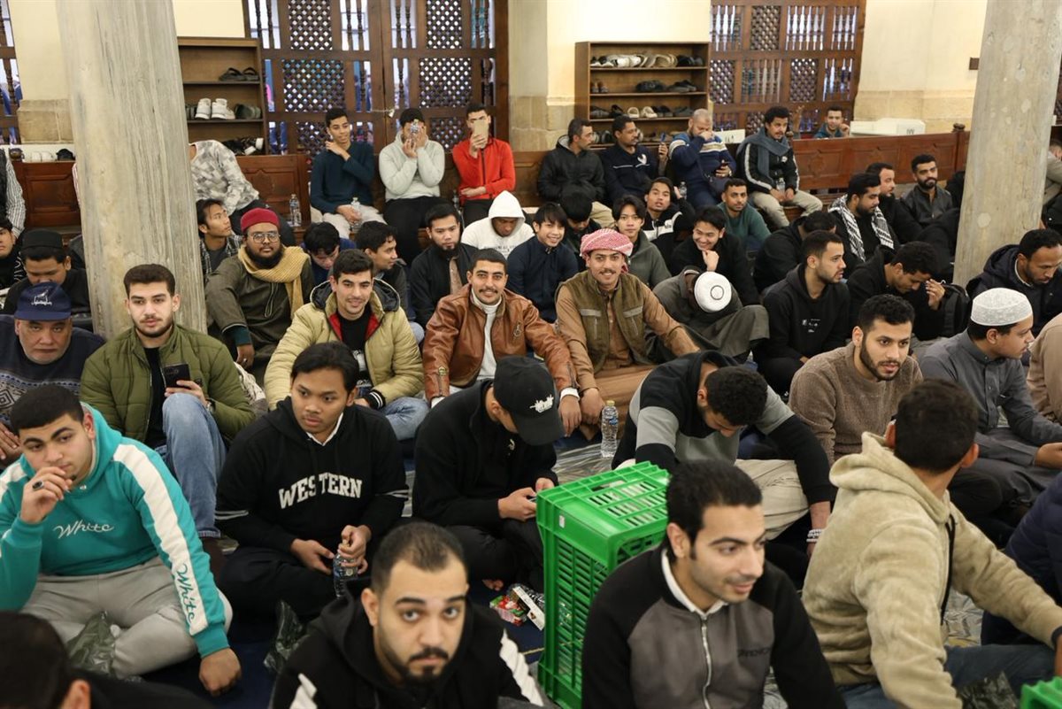 الإفطار الجماعي بالجامع الأزهر