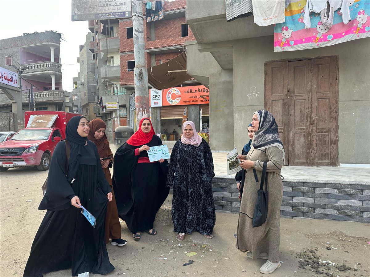 مشاركات في حملة النظافة