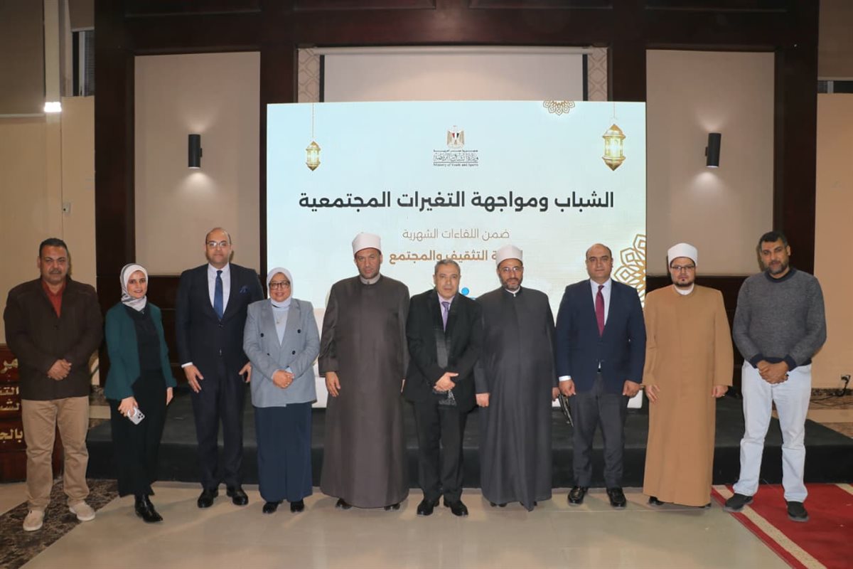 البحوث الإسلامية يشارك في لقاء تثقيفي بمركز شباب الجزيرة