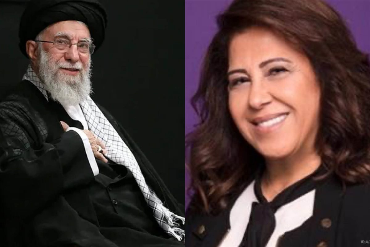 ليلى عبد اللطيف وعلي خامنئي