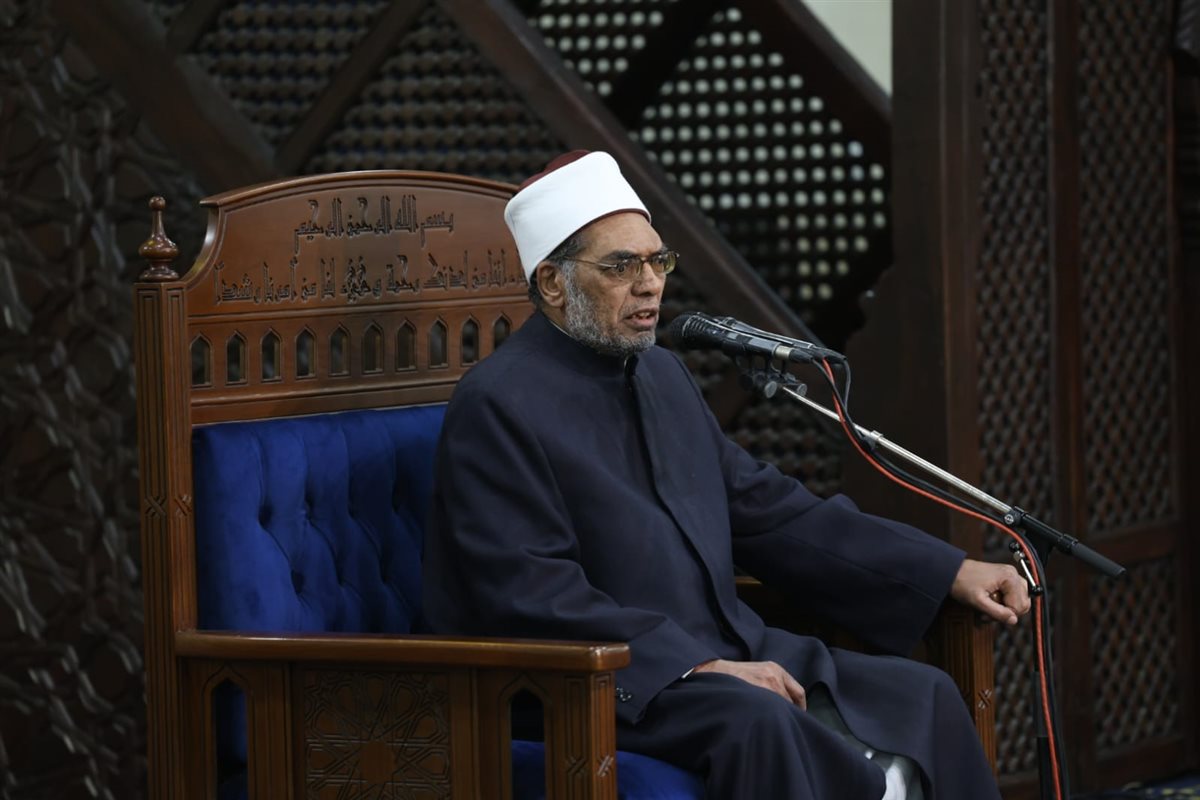 مفتي الجمهورية يشهد احتفال الجامع الأزهر بذكرى انتصارات العاشر من رمضان