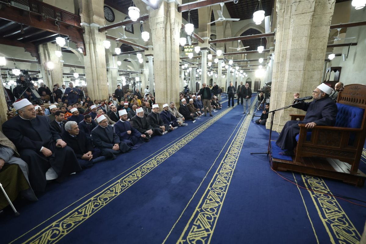 مفتي الجمهورية يشهد احتفال الجامع الأزهر بذكرى انتصارات العاشر من رمضان