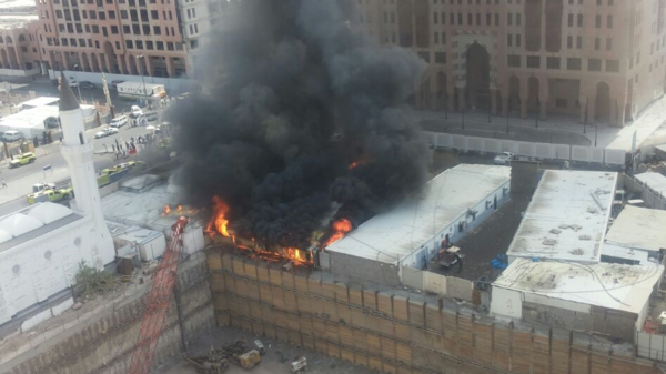 الحريق الثاني في المسجد النبوي