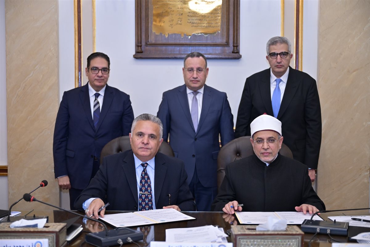 توقيع مذكرة تفاهم بين جامعتي الأزهر والسويس تتضمن التعاون في المجالات العلمية والأكاديمية