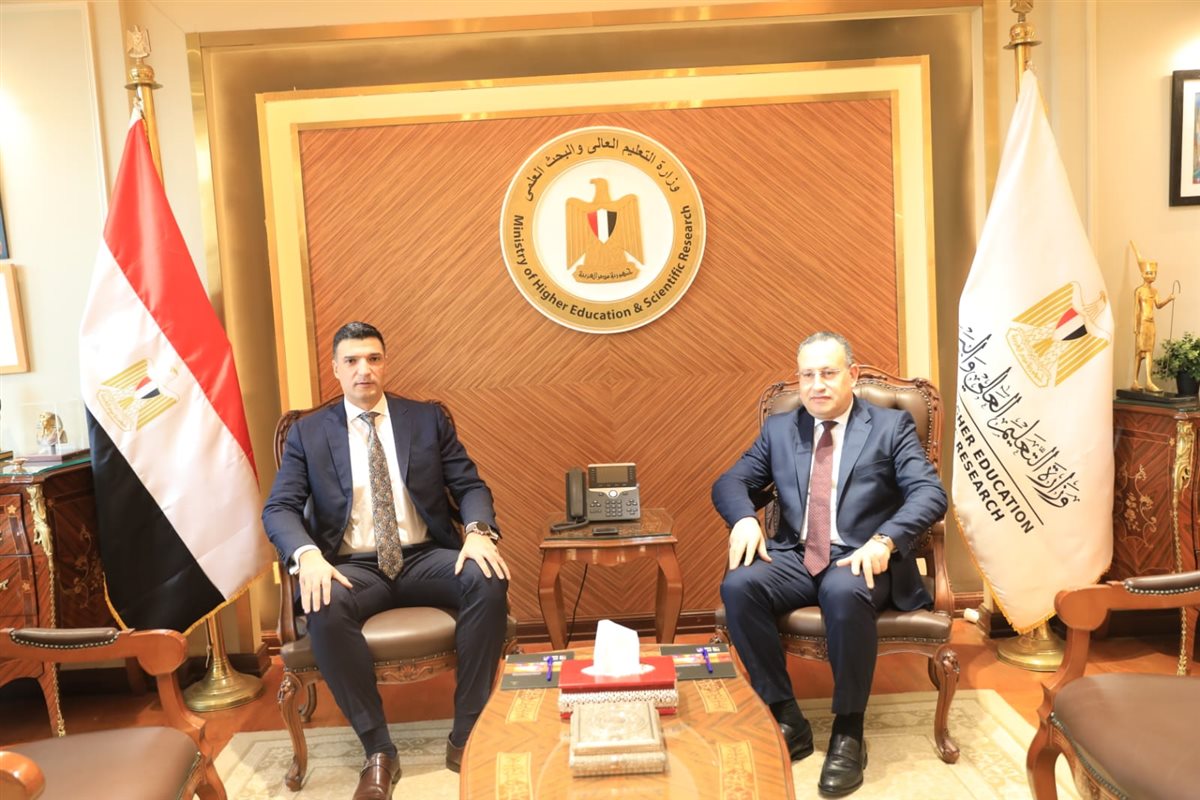 لقاء وزير التعليم العالي ووزير الصناعة&nbsp;
