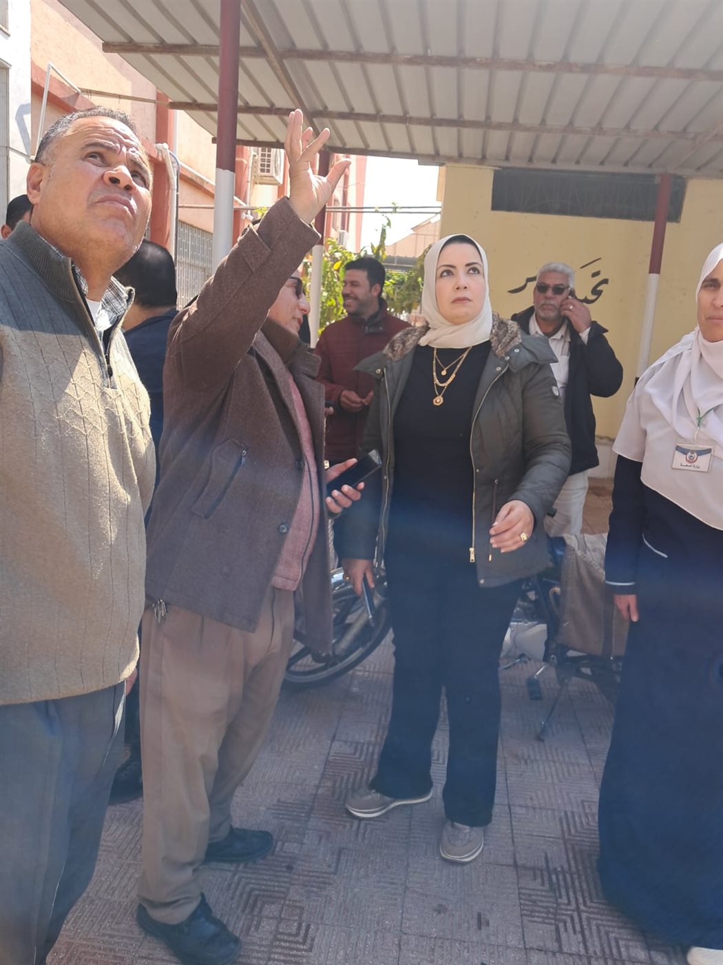 الدكتورة رباب الدمناوي تتنفقد سير العمل