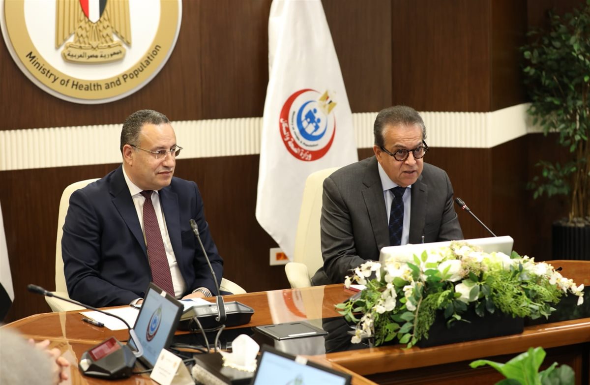 وزير الصحة ووزير التعليم العالي&nbsp;