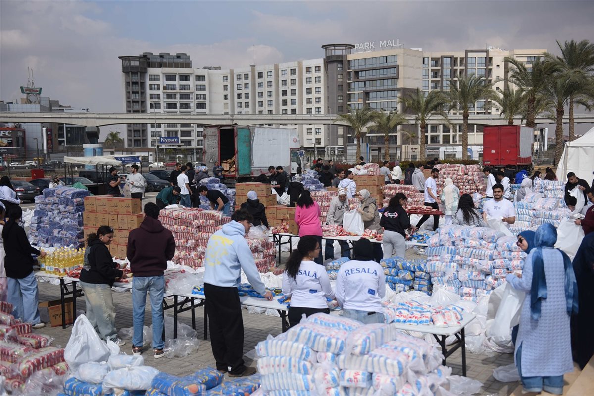 تجهيز كراتين رمضان&nbsp;