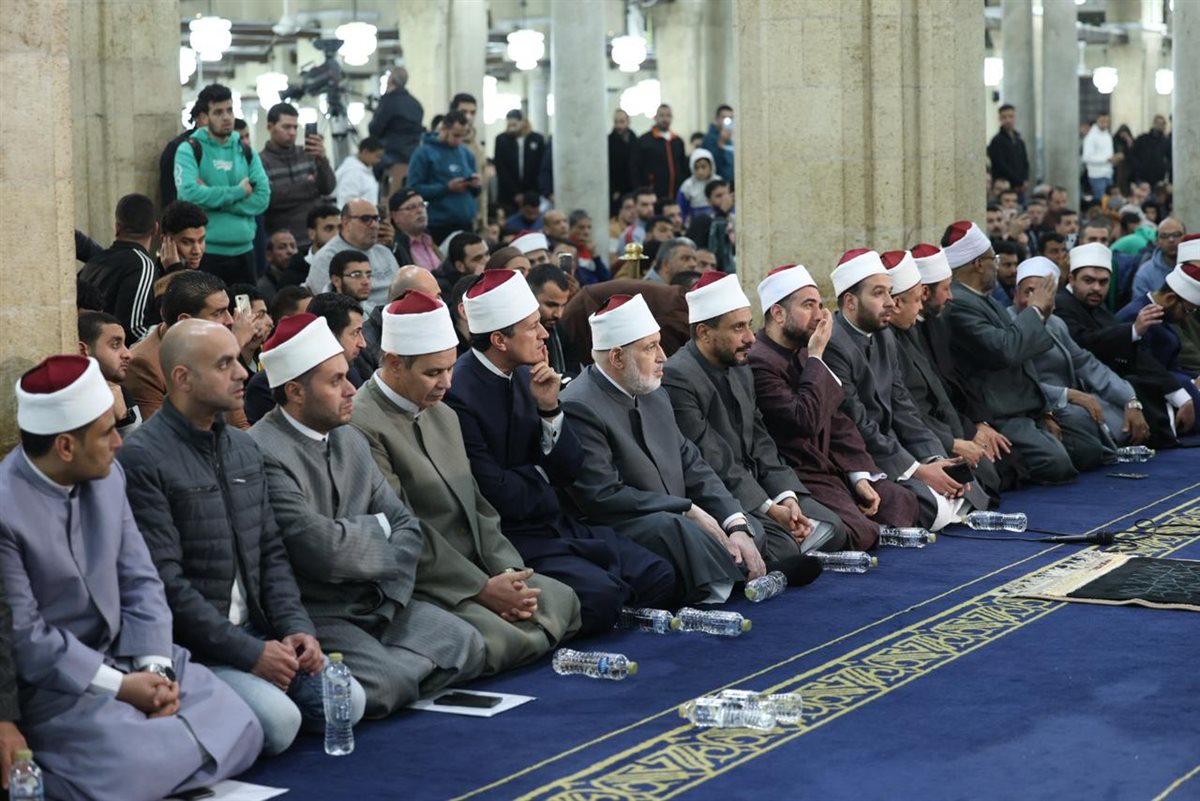 أمين البحوث الإسلامية في درس التراويح بالجامع الأزهر: قيام الليل طريق تزكية النفوس