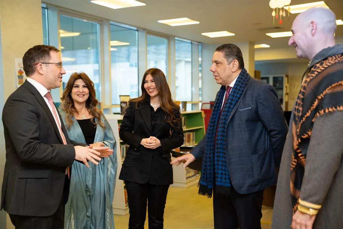 السفير البريطاني يزور مدارس مالڤيرن كوليدچ مصر