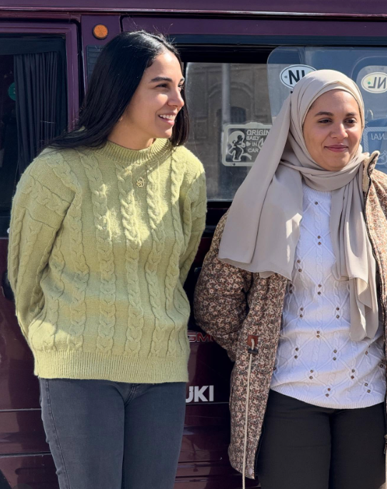 رحمة أحمد وسلمى أبو ضيف