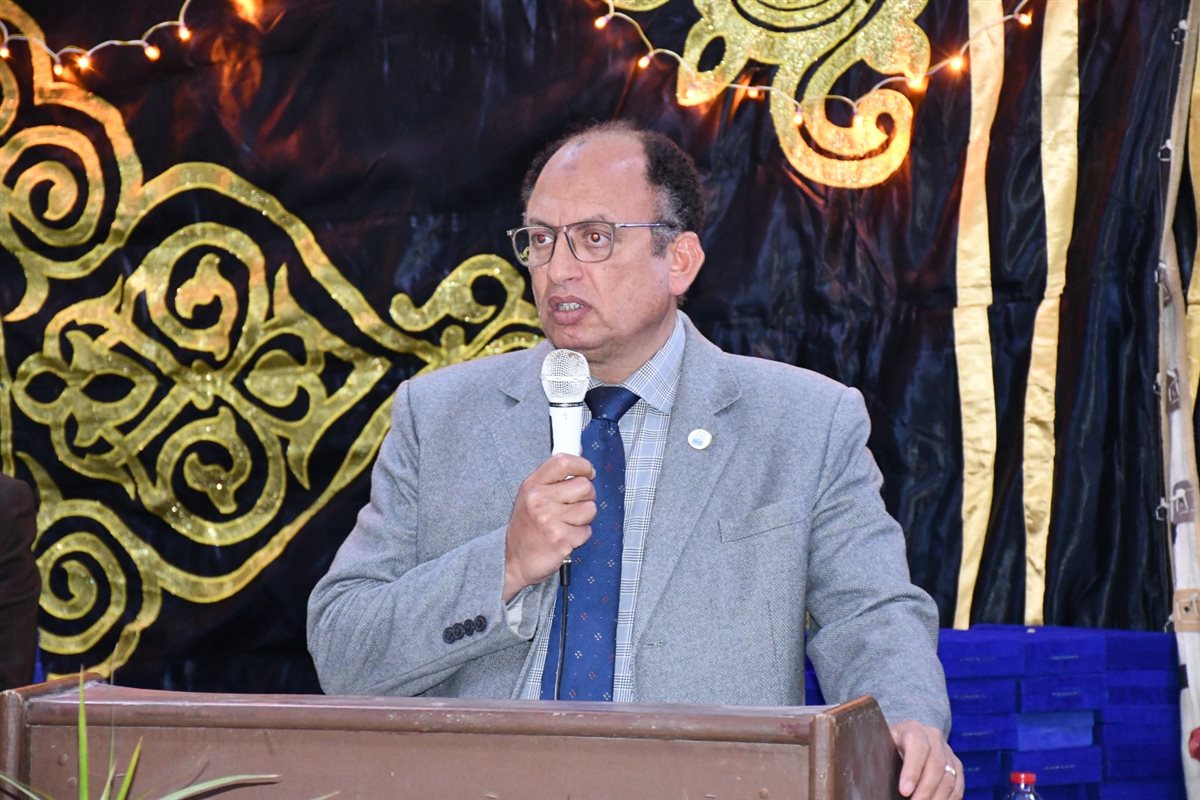 السيد قنديل رئيس جامعة العاصمة&nbsp;