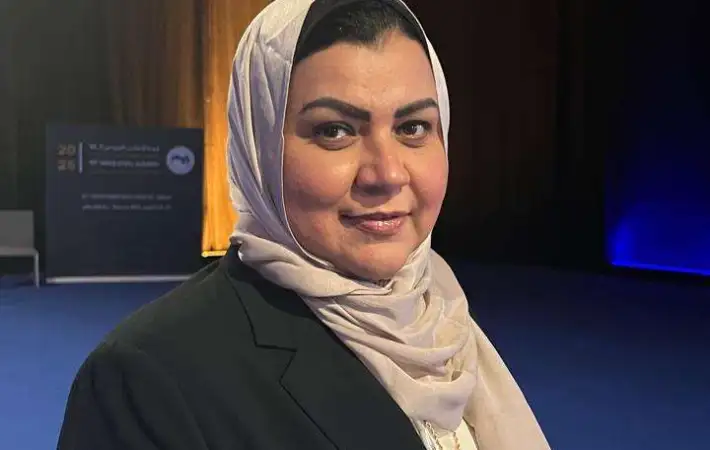 يمنى الشبراوى رئيس قطاع المعالجات التجارية بوزارة الإستثمار والتجارة الخارجية&nbsp;