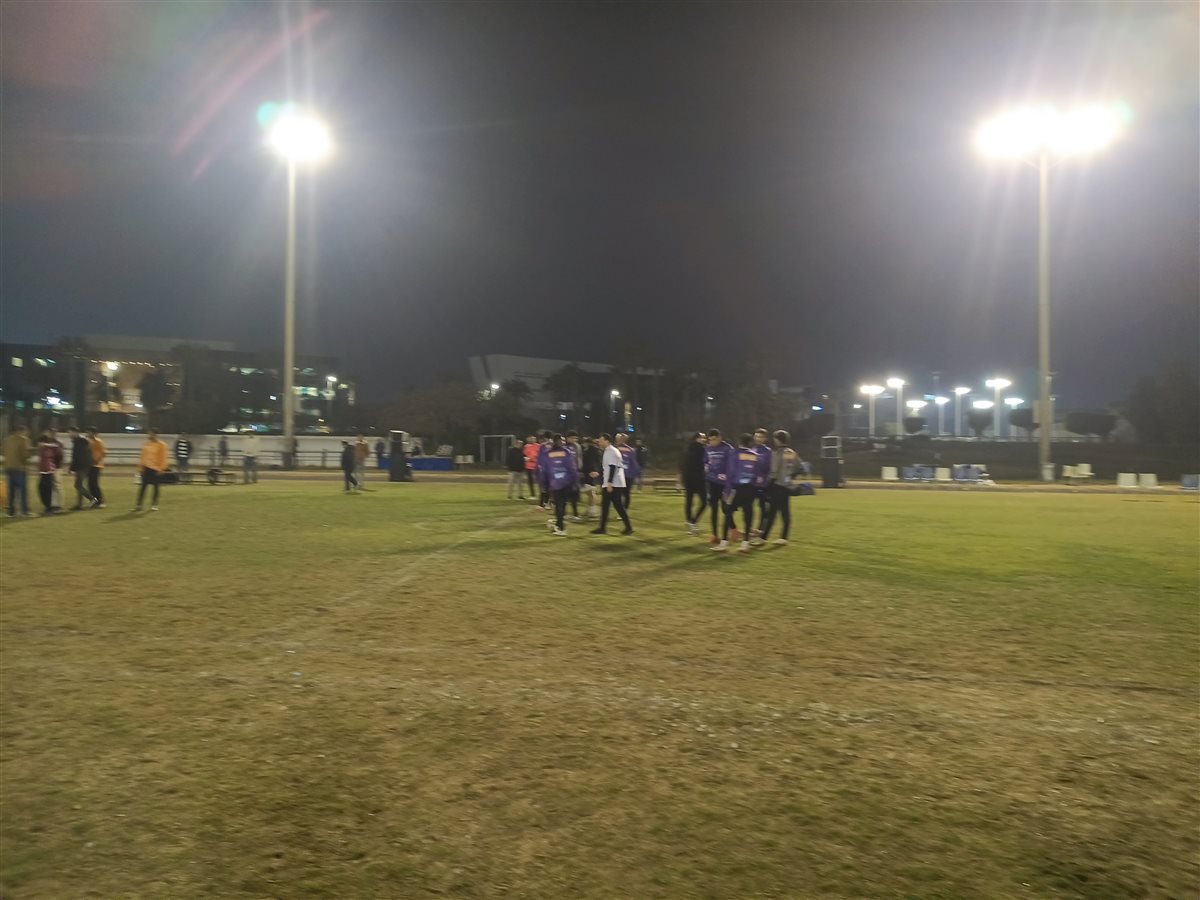 &nbsp;قيادات قطاع الاتصالات في المباراة النهائية من النسخة الثامنة عشرة من البطولة الرمضانية ICTBALL 2026