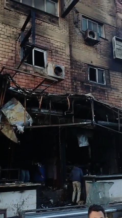 السيطرة على حريق هايل بكوم أمبو