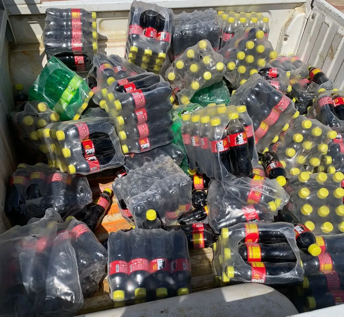 مشروبات غازية منتهية الصلاحية&nbsp;