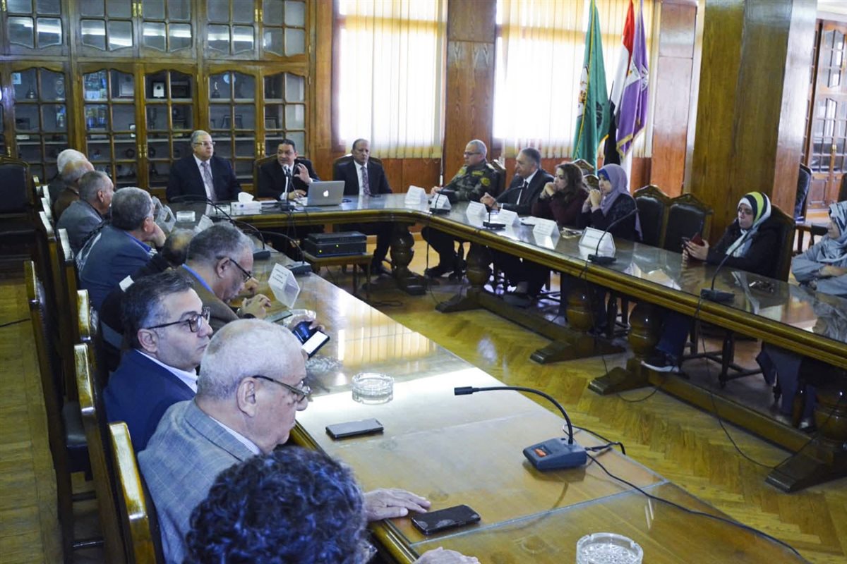 اجتماع مجلس كلية الطب البيطري&nbsp;