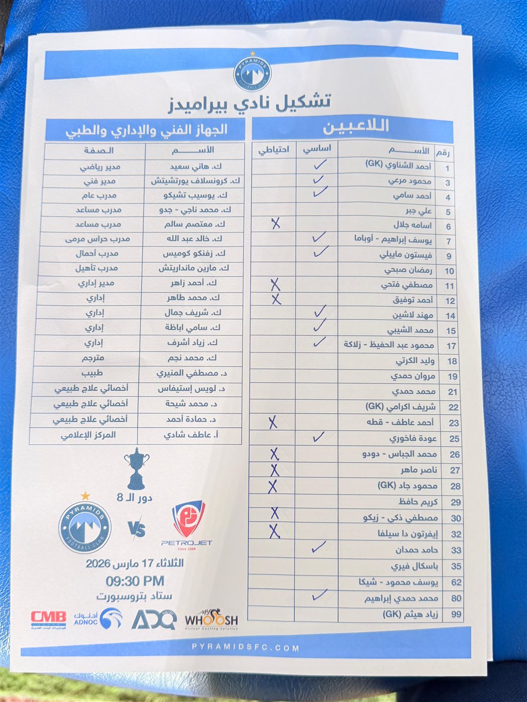 تشكيل بيراميدز&nbsp;