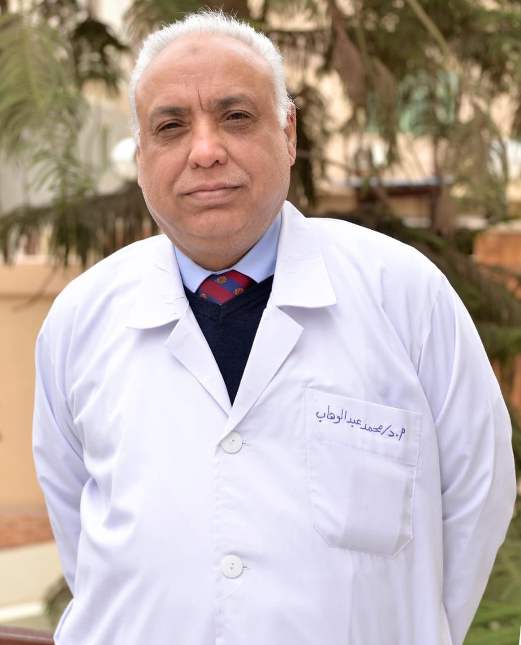 الدكتور محمد عبد الوهاب رئيس فريق زراعة الكبد&nbsp;
