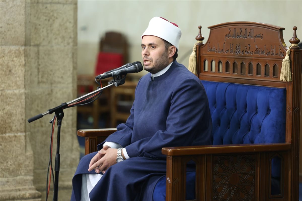 درس التراويح بالجامع الأزهر: الصيام سبيل لتحقيق التقوى وإصلاح السلوك