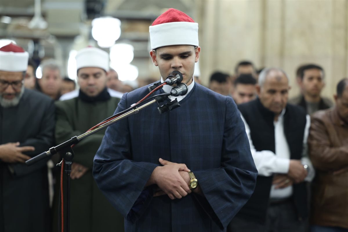 الأزهر يقدم الموهبة التاسعة من طلابه لتؤم المصلين بالجامع الأزهر في صلاة التراويح