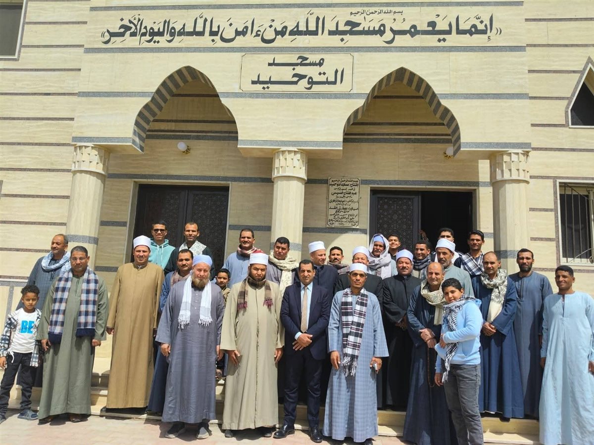 أوقاف سوهاج تفتتح عددًا من المساجد