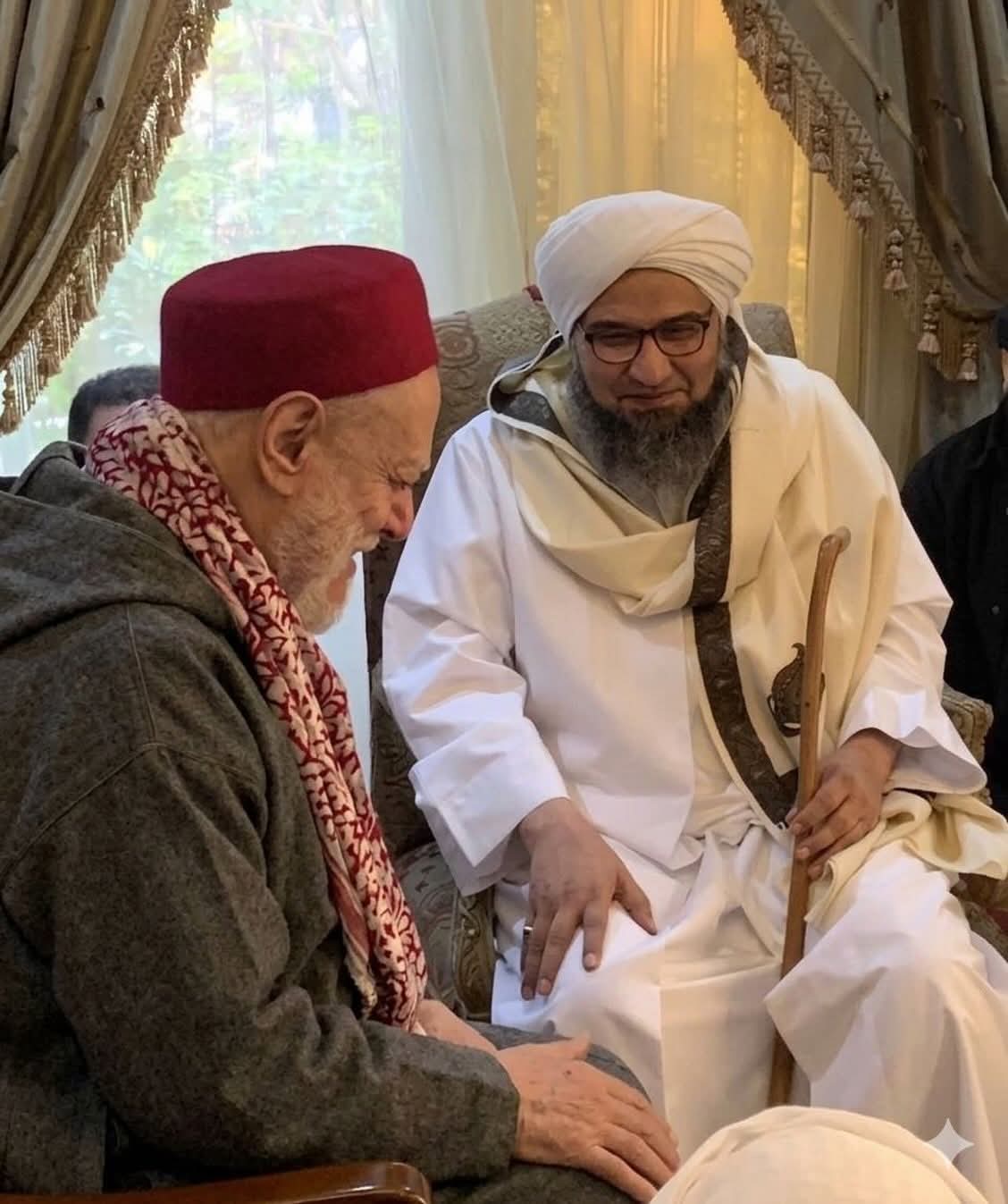 زيارة الحبيب الجفري لعلي جمعة