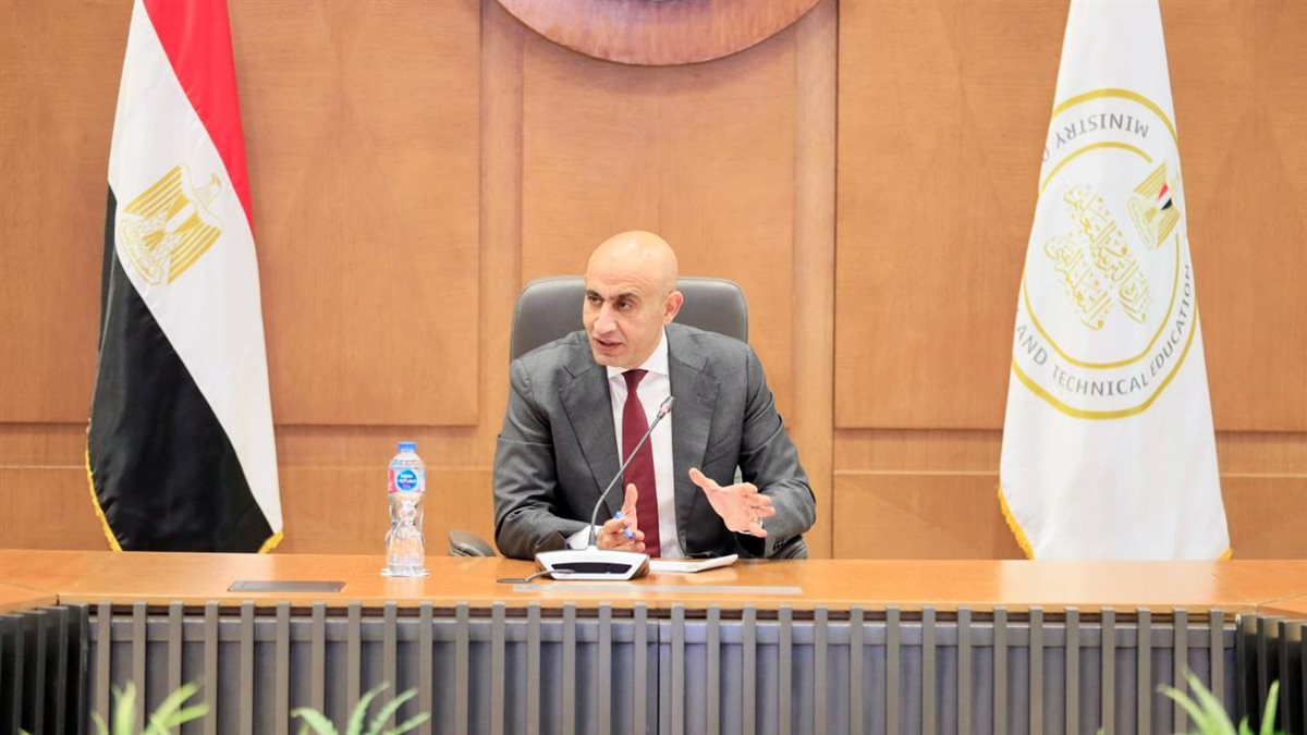 محمد عبد اللطيف وزير التربية والتعليم&nbsp;