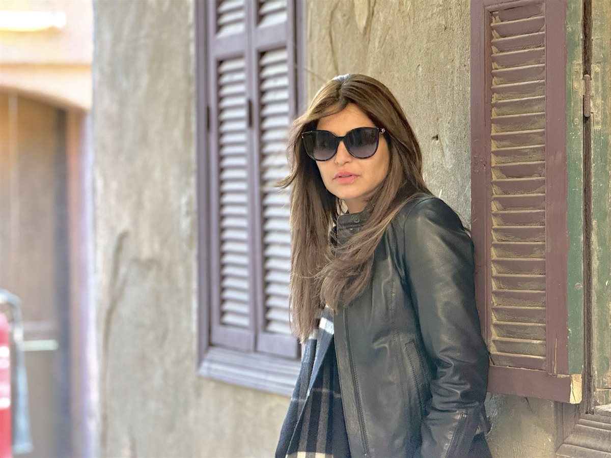 الفنانة منة فضالي