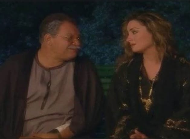 يحيي الفخرانى ونيرمين الفقي في مسلسل الليل وآخره