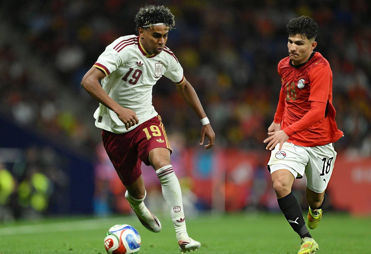 إسبانيا ضد مصر