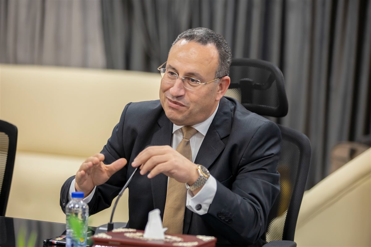 عبد العزيز قنصوة وزير التعليم العالي&nbsp;