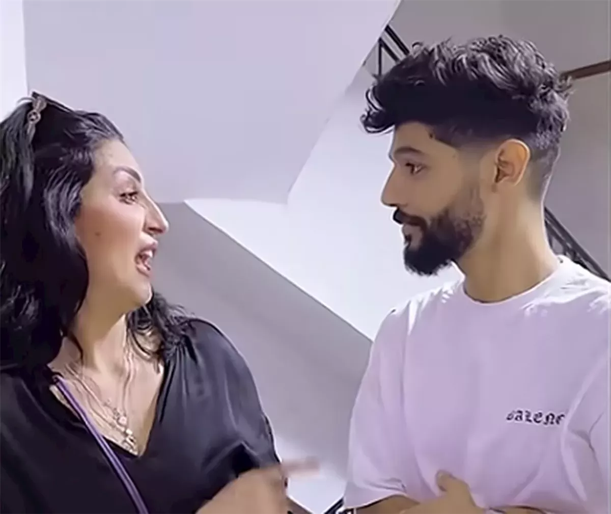 وفاء عامر والراحل إبراهيم شيكا