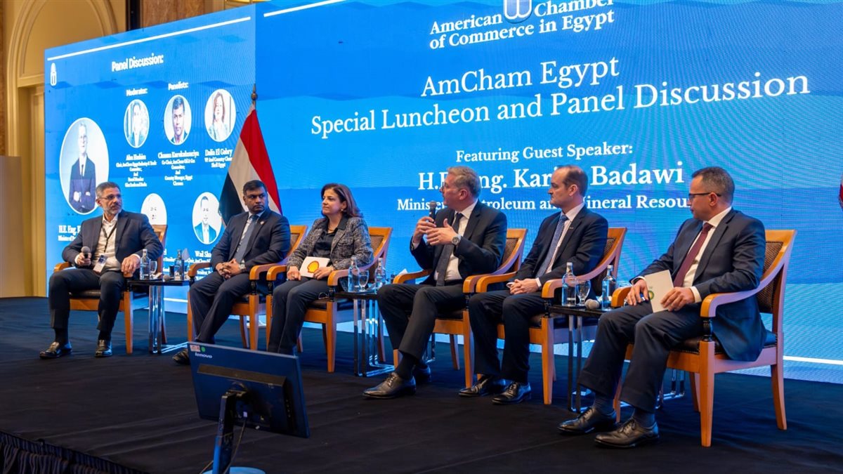 وزير البترول من غرفة التجارة الأمريكية: عصر جديد للاستثمارات بعد تسوية كامل مديونيات الشركاء