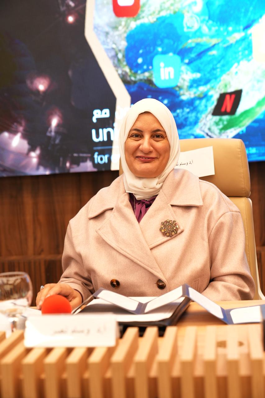 وسام نصر عميدة إعلام القاهرة