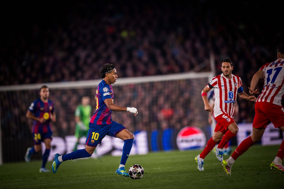 مباراة برشلونة واتلتيكو مدريد