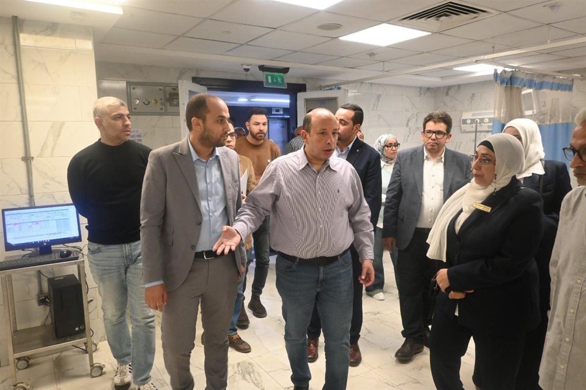 جولة عميد قصر العيني في الطوارئ