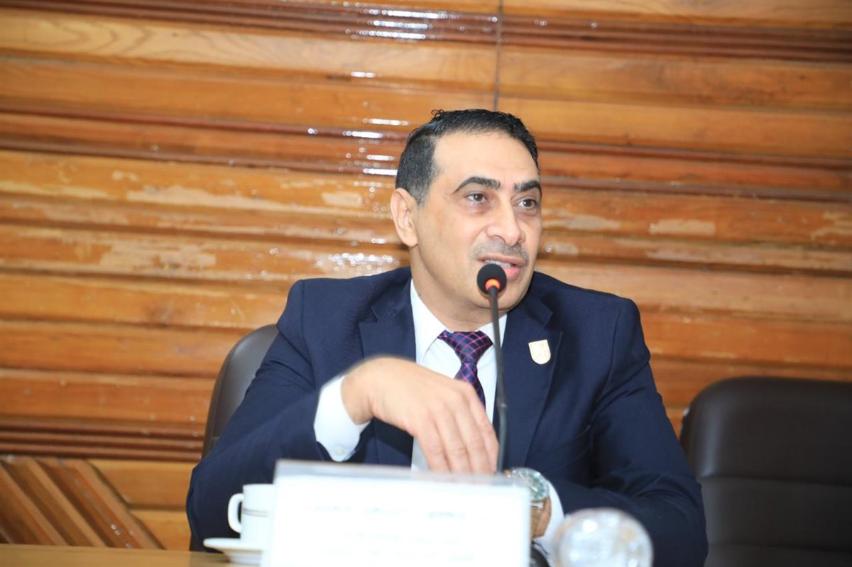 محمود السعيد نائب رئيس جامعة القاهرة&nbsp;