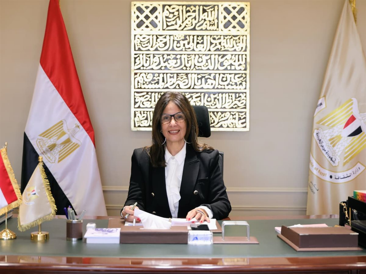وزيرة الثقافة&nbsp;